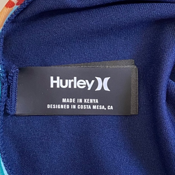 Hurley Ladies’ Swimsuit, Pink Floral, Adjustable Straps, Medium, NWT - Picture 10 of 12